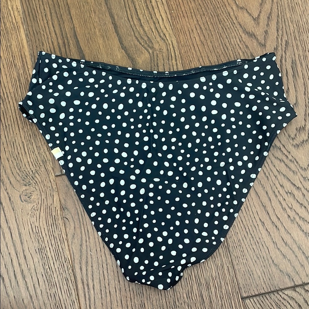 Summersalt Ruffle High Leg High Rise Bikini Bottom - Picture 3 of 4